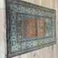 Handgeknüpfter Orientteppich - Kayserie Gebetsteppich aus Seide  130x90 cm
