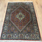 Orientteppich handgeknüpft Bidjar 156x112 cm Wolle