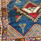 Antik Orientteppich handgeknüpft Türkei Anatolien Kazak Naturfarben 235x155