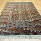Antiker Orientteppich handgeknüpft UDSSR Jomut Hadjlu 130x85 cm