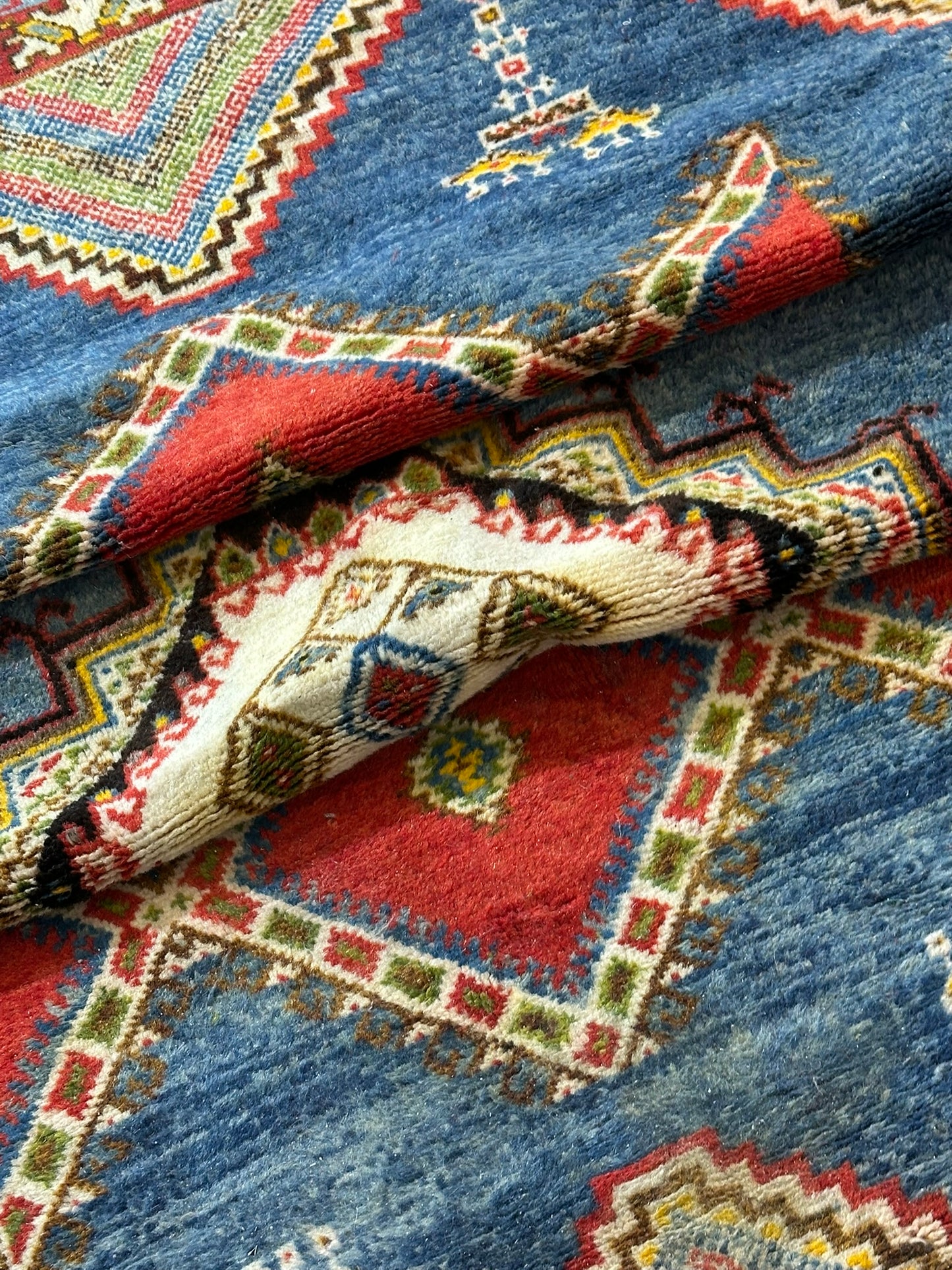 Antik Orientteppich handgeknüpft Türkei Anatolien Kazak Naturfarben 235x155