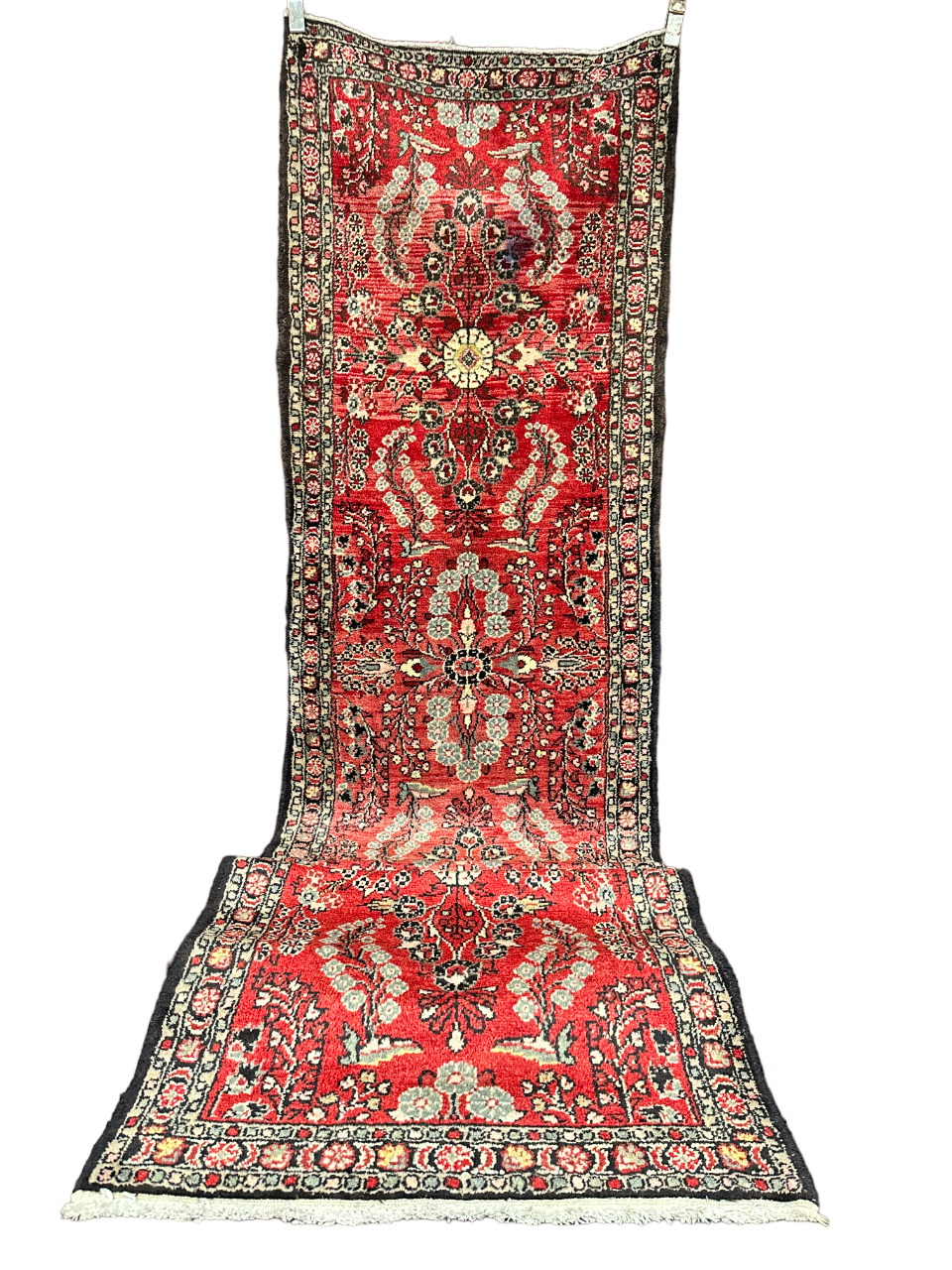 Handgeknüpfter Perser Orientteppich Läufer: Lilian 422x84cm