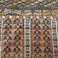 Antiker Orientteppich handgeknüpft UDSSR Jomut Hadjlu 130x85 cm