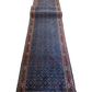 Orientteppich handgeknüpft 494x95 cm Bidjar Läufer