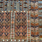 Antiker Orientteppich handgeknüpft UDSSR Jomut Hadjlu 130x85 cm