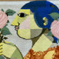 Wandteppich Gobelin Portugal Bjørn Wiinblad Camellia 87x80 cm