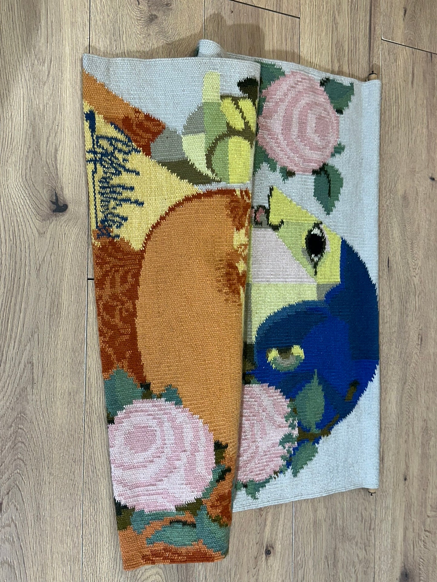 Wandteppich Gobelin Portugal Bjørn Wiinblad Camellia 87x80 cm
