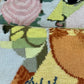 Wandteppich Gobelin Portugal Bjørn Wiinblad Camellia 87x80 cm