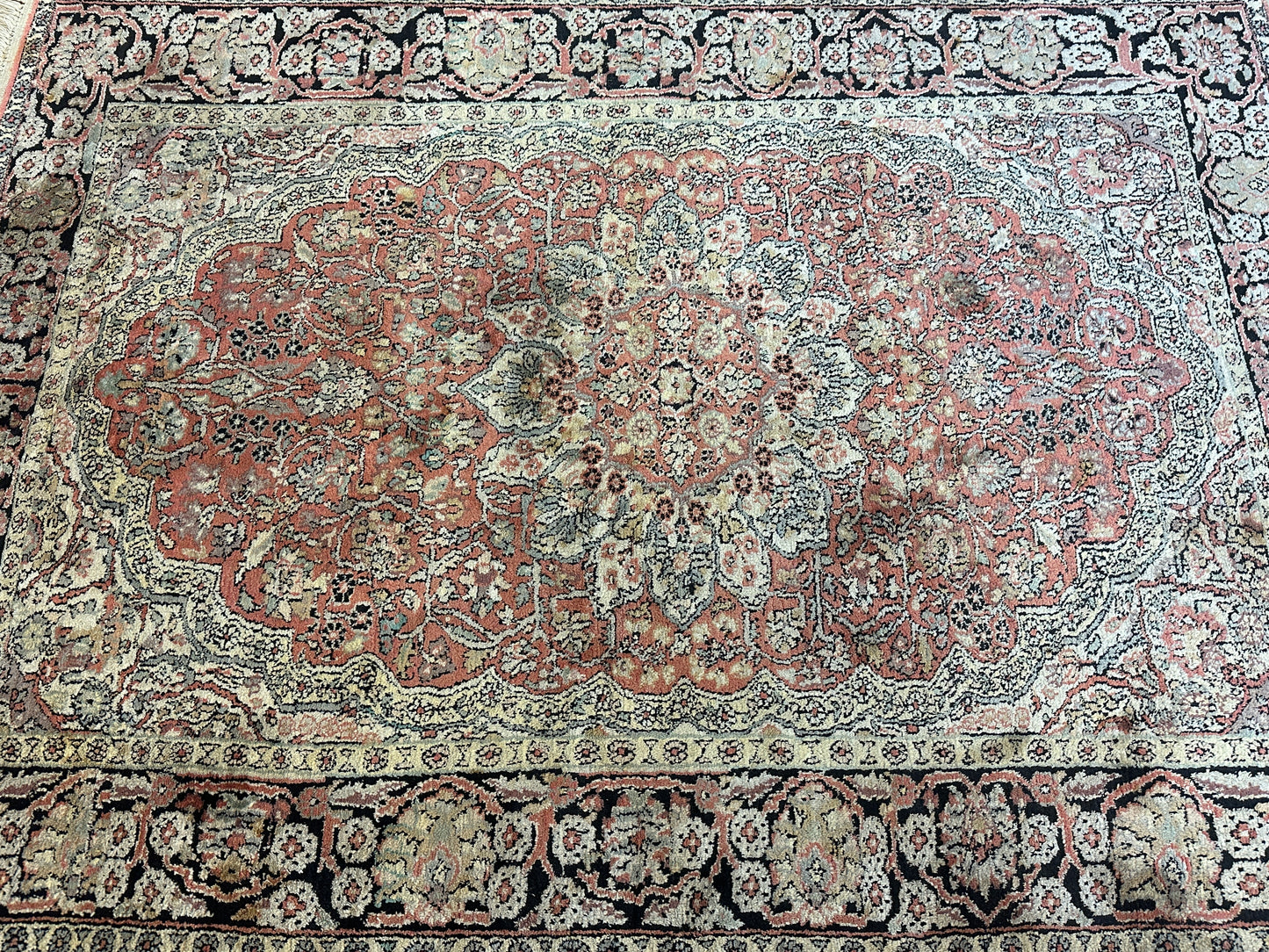 Handgeknüpfter Kaschmir Ghom Orientteppich  180x130cm