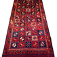 Orientteppich handgeknüpft Afghan Mauri 300x145 cm