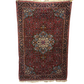 Orientteppich handgeknüpft Bidjar 155x100 cm Medaillon sehr gut