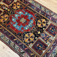 Antiker Orientteppich handgeknüpft Bachtiar Wolle 215x135 cm