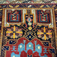 Antiker Orientteppich handgeknüpft Bachtiar Wolle 215x135 cm