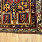 Antiker Orientteppich handgeknüpft Bachtiar Wolle 215x135 cm