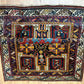 Antiker Orientteppich handgeknüpft Bachtiar Wolle 215x135 cm