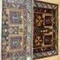 Antiker Orientteppich handgeknüpft Bachtiar Wolle 215x135 cm