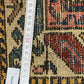 Antiker Orientteppich handgeknüpft Bachtiar Wolle 215x135 cm