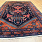 Antiker Orientteppich handgeknüpft Malayer 185x110 cm