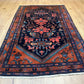 Antiker Orientteppich handgeknüpft Malayer 185x110 cm