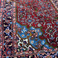 Orientteppich handgeknüpft Bidjar 155x100 cm Medaillon sehr gut