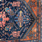 Antiker Orientteppich handgeknüpft Malayer 185x110 cm