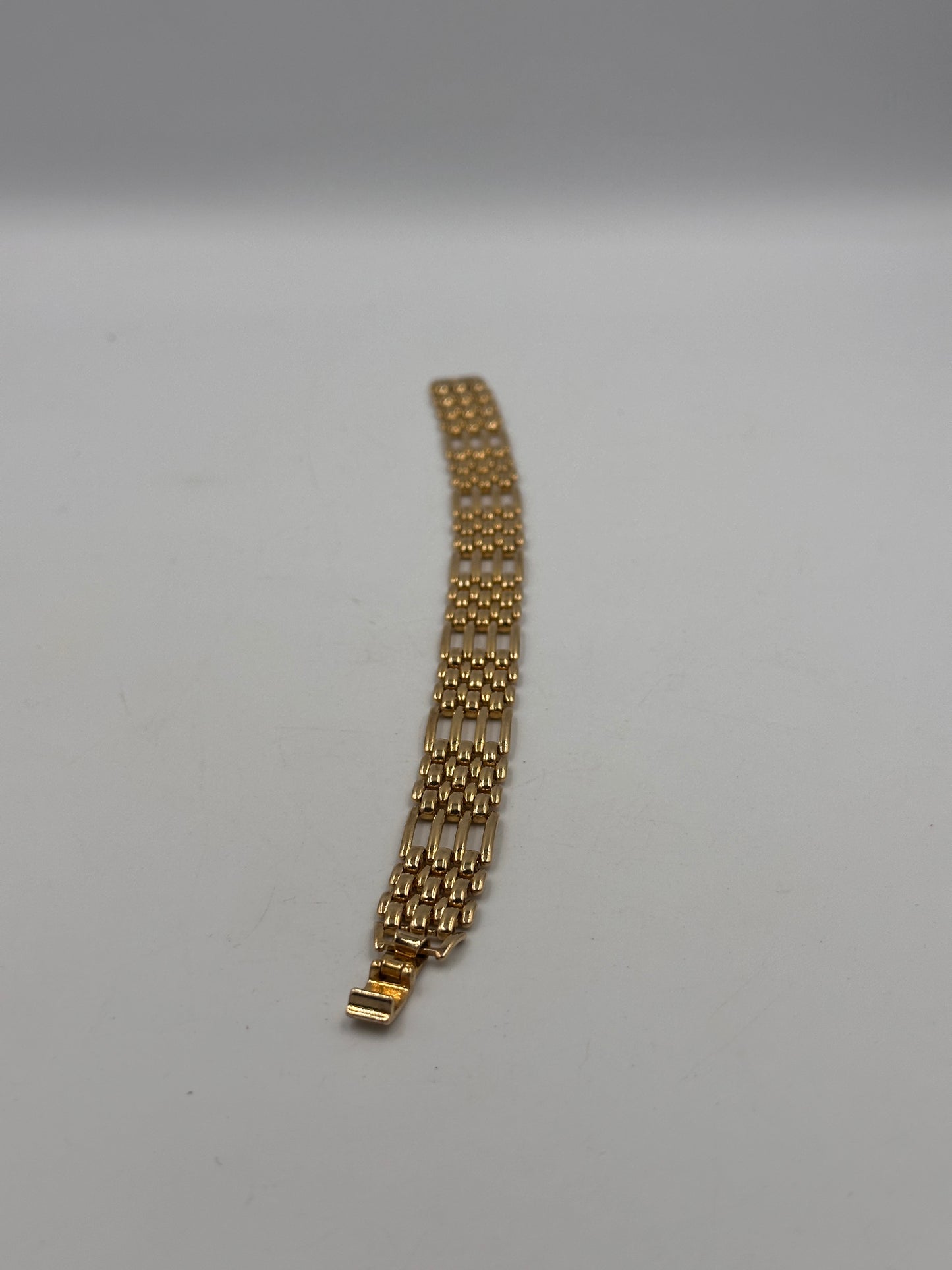 Vintage Vergoldetes Gliederketten-Armband