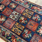 Antik Orientteppich handgeknüpft Bachtiar Felder  195x135 cm
