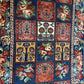 Antik Orientteppich handgeknüpft Bachtiar Felder  195x135 cm