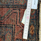 Antiker Orientteppich handgeknüpft Malayer 185x110 cm