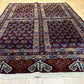 Antiker Orientteppich handgeknüpft UDSSR Jomut Buchara Tekke 145x103 cm