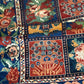 Antik Orientteppich handgeknüpft Bachtiar Felder  195x135 cm