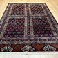 Antiker Orientteppich handgeknüpft UDSSR Jomut Buchara Tekke 145x103 cm