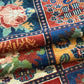 Antik Orientteppich handgeknüpft Bachtiar Felder  195x135 cm