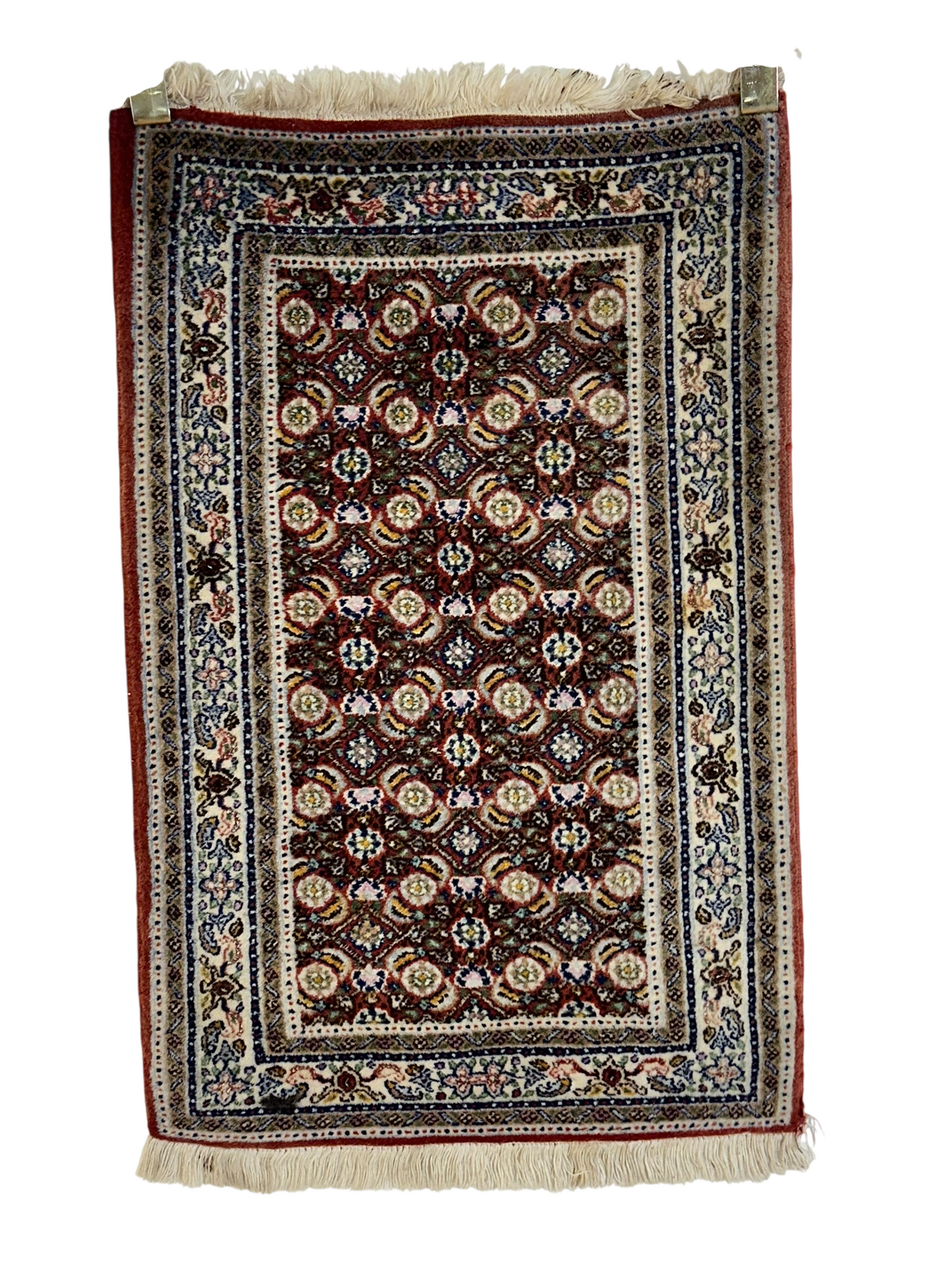 Orientteppich handgeknüpft Moud 90x60 cm