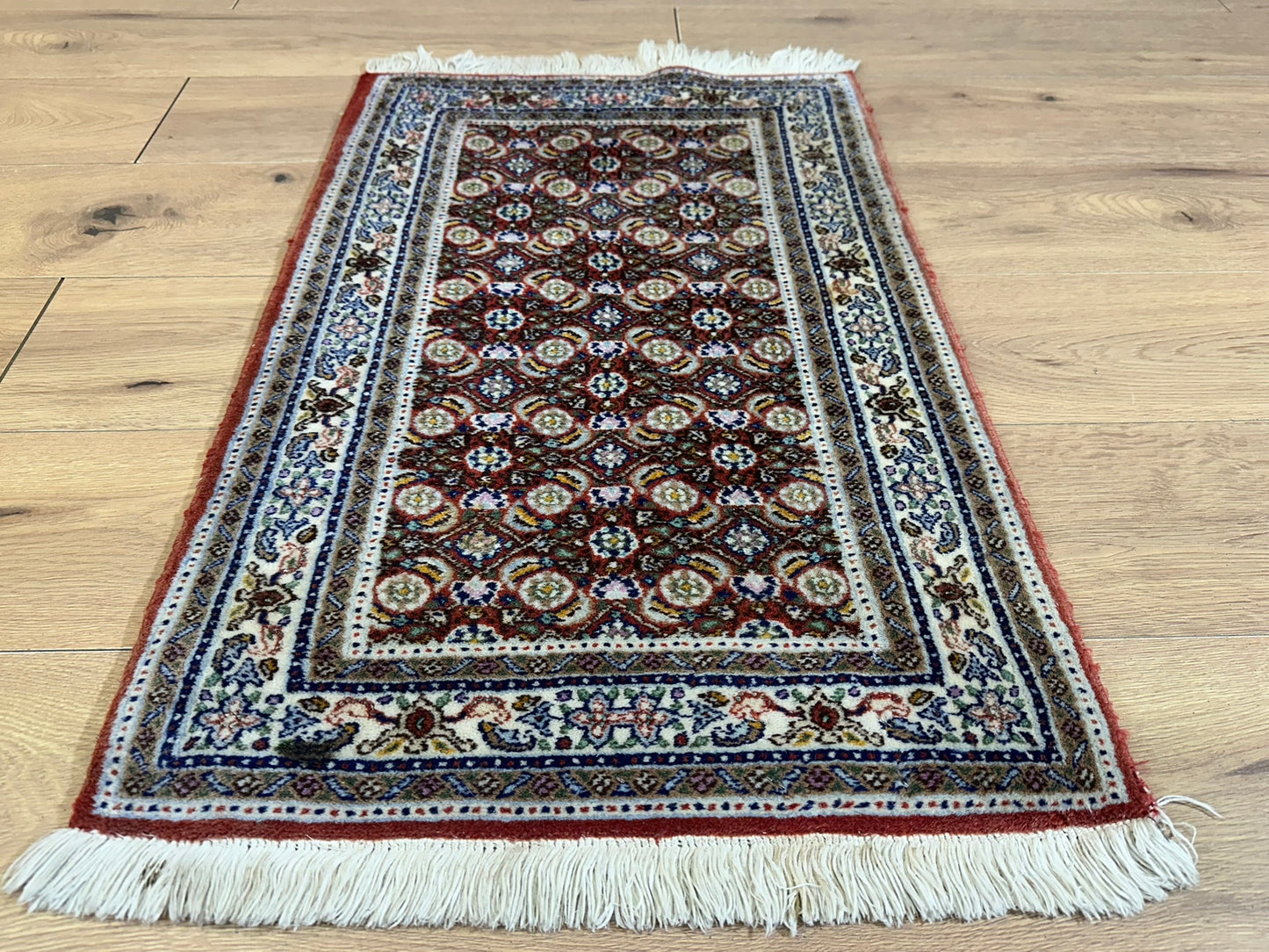 Orientteppich handgeknüpft Moud 90x60 cm