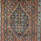 Orientteppich handgeknüpft Bidjar 70x50 cm Medallion