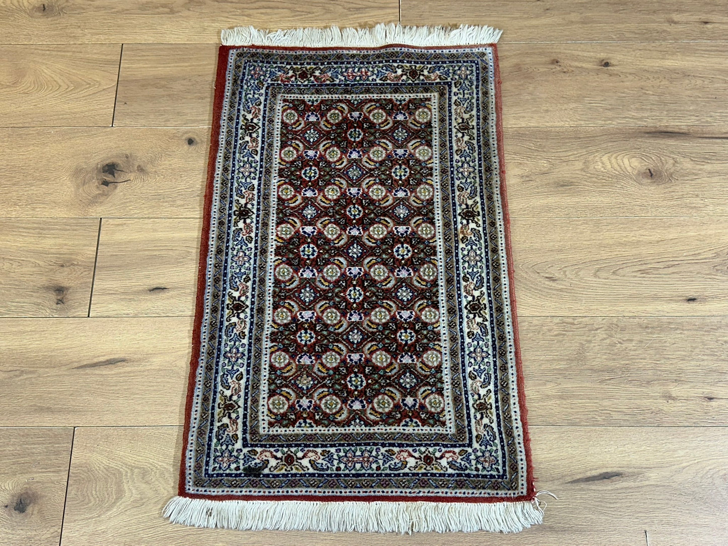 Orientteppich handgeknüpft Moud 90x60 cm
