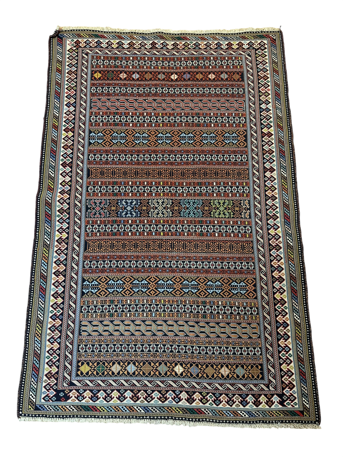 Orientteppich handgeknüpft Bachtiar Kelim Sumach 150x100cm