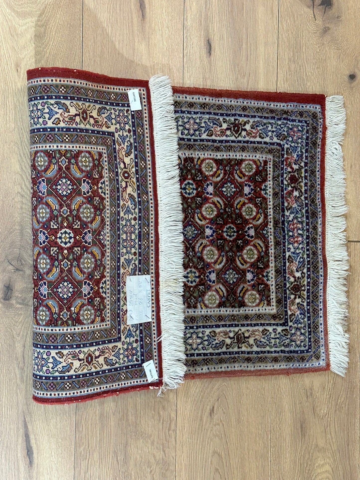 Orientteppich handgeknüpft Moud 90x60 cm