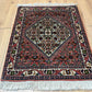 Orientteppich handgeknüpft Bidjar 64x52 cm Medallion