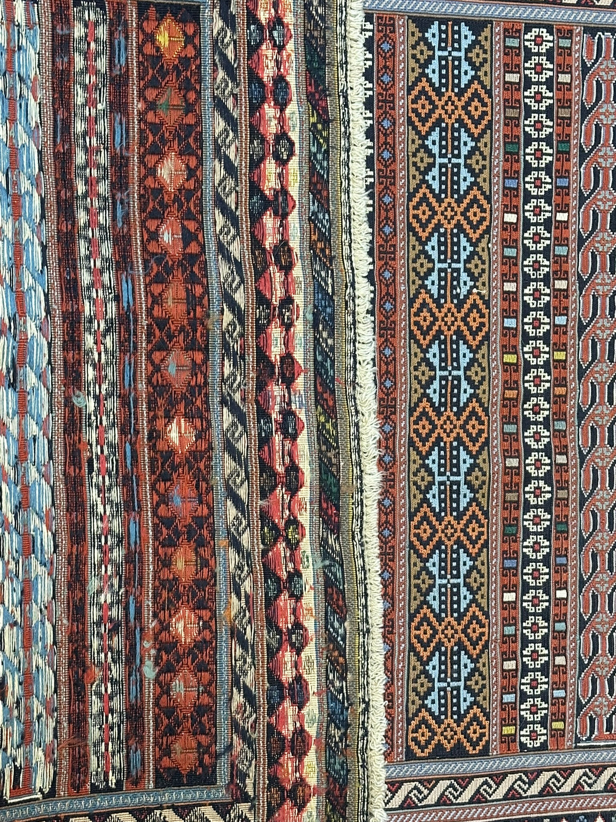 Orientteppich handgeknüpft Bachtiar Kelim Sumach 150x100cm