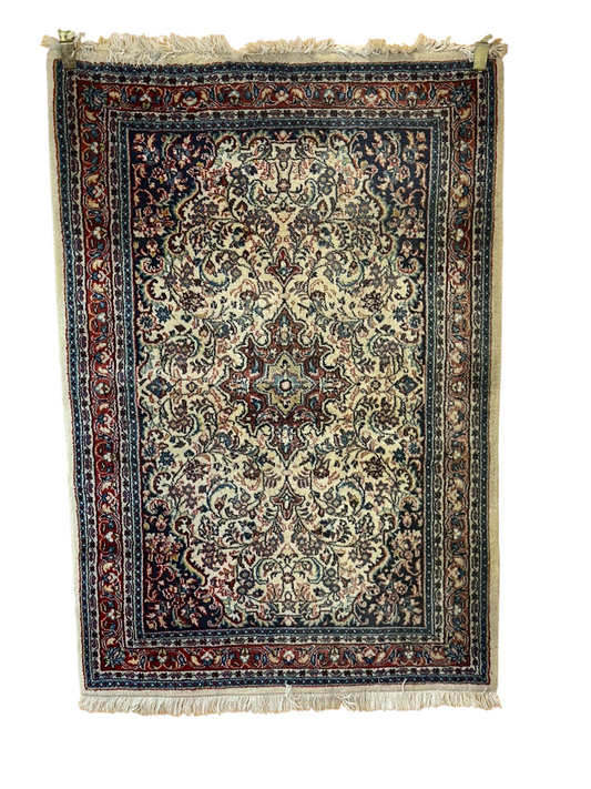 Orientteppich handgeknüpft Sarough 160x110cm