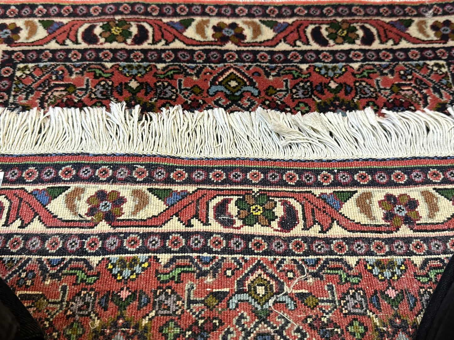 Orientteppich handgeknüpft Bidjar 64x52 cm Medallion