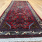 Orientteppich handgeknüpft Hamadan 200x80 cm Schurwolle