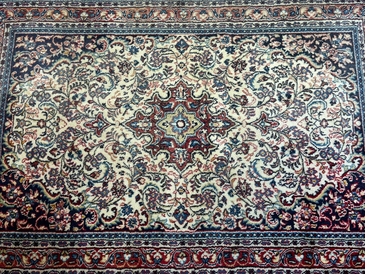 Orientteppich handgeknüpft Sarough 160x110cm