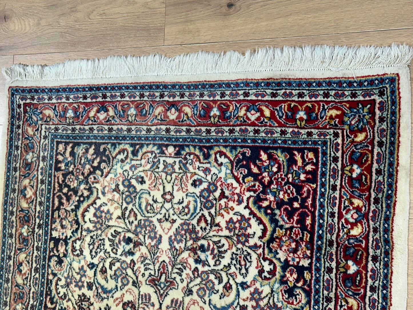 Orientteppich handgeknüpft Sarough 160x110cm