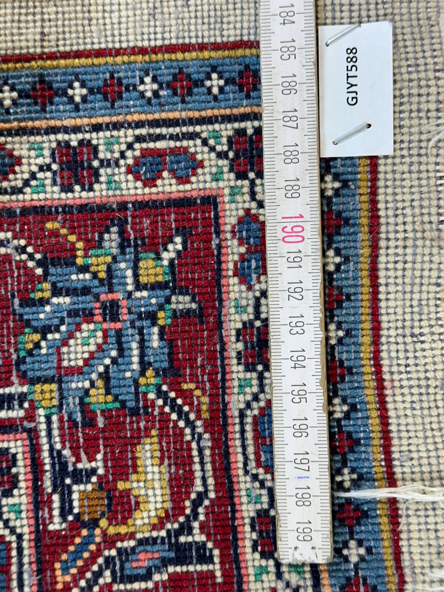 Orientteppich handgeknüpft Sarough 160x110cm