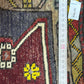 Antiker Orientteppich handgeknüpft Türkei Yahali 100 x 50 cm