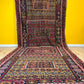 Antiker Orient Kelim Flachgewebe Handgewebt 410 x 173 cm