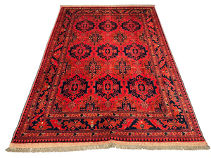 Handgeknüpfter Afghan Drco Teppich 295x206 cm Wolle